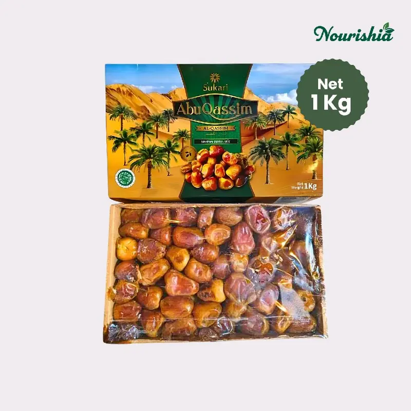 Kurma sukari premium -+ 1kg plus box / kurma sukkari premium 2
