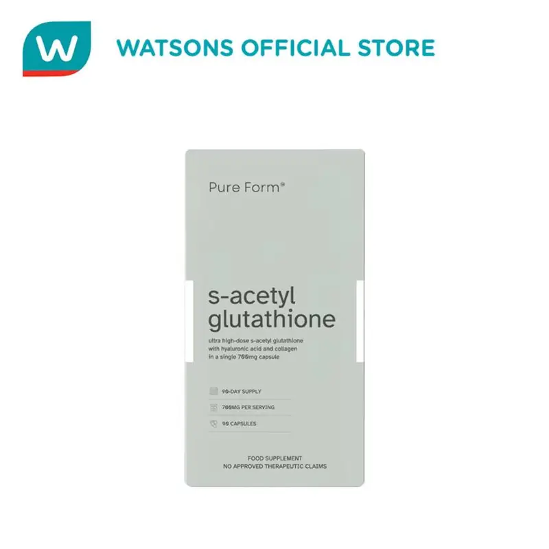 s acetyl glutathione philippines PURE FORM S-Acetyl with Hyaluronic Acid and Collagen Capsule How to Give Yourself
