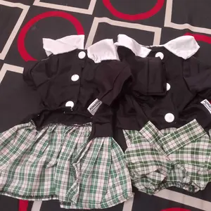 POMAPOO - Baju Kucing dan Baju Anjing Oppa Jumpsuit dan Unnie Dress