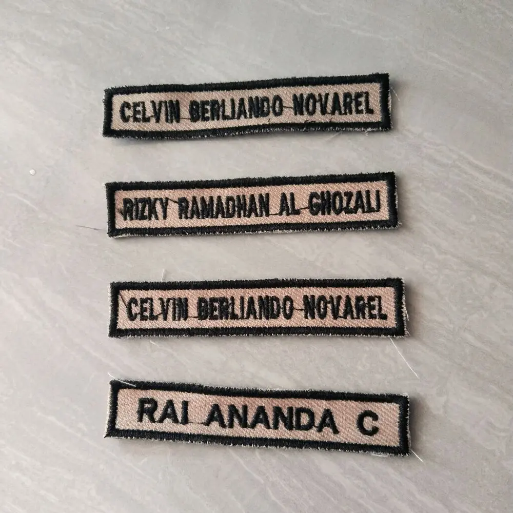 Bordir Nama Pramuka Sekolah