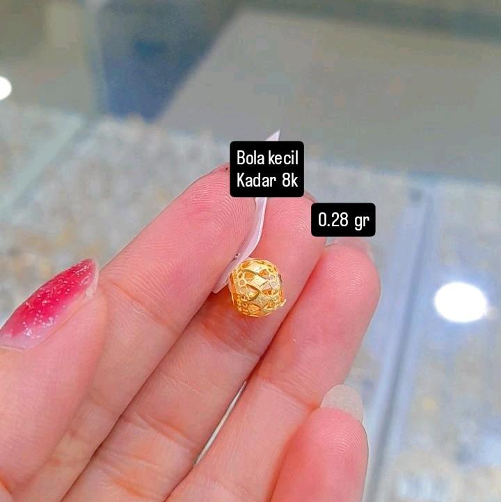Gelang model bola kerawang variasi manik dan tali Bracelets 2