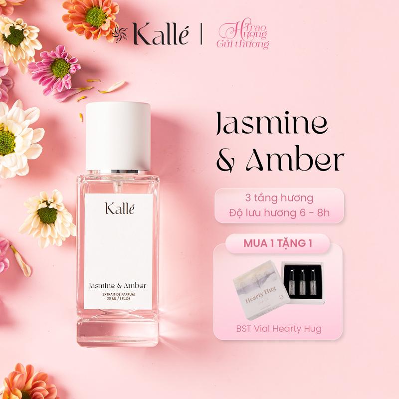  Nước Hoa Nữ JASMINE & AMBER Mùi Hương Thanh Lịch Ngọt Ngào  Dạng Xịt | Kalle' Feum 