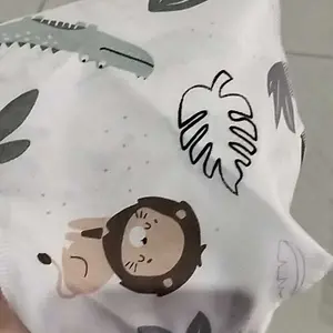 Celemek Slebber Bib Bayi Bahan CVC Sleber Segitiga TIPPY TOES Celemek Bayi Perlengkapan MPASI BYS-777