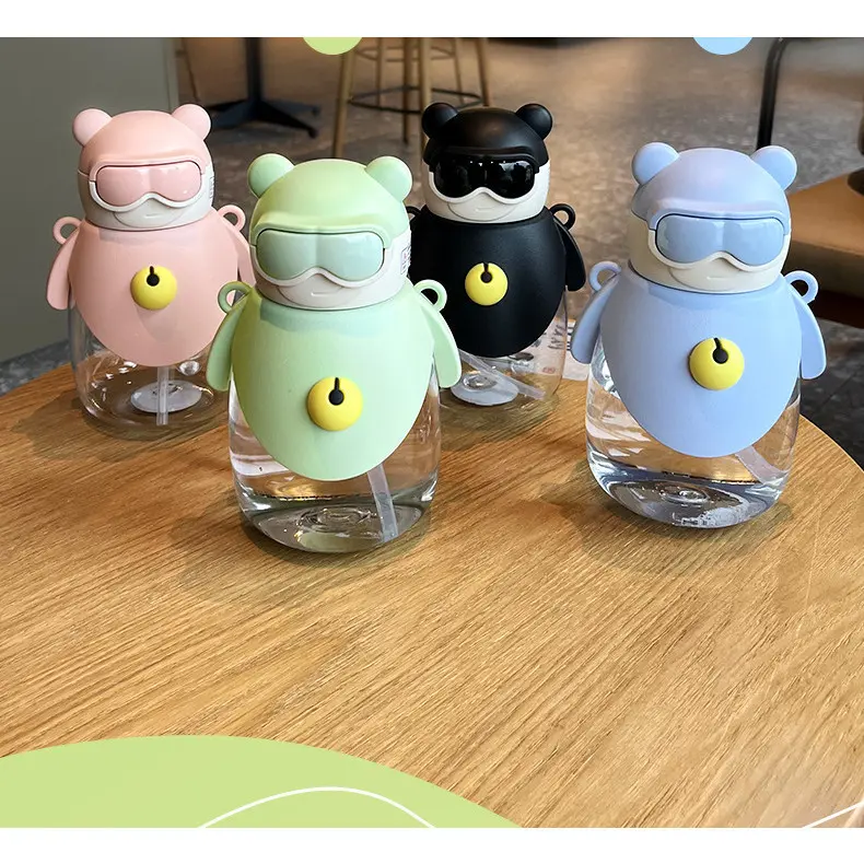 CS283 BOTOL MINUM ANAK KARAKTER ROBOTIC DENGAN TALI 750ML / BOTOL MINUM DENGAN SEDOTAN ANAK 3
