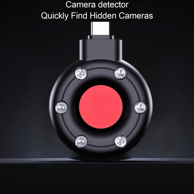 ALLOYSEED Alat Deteksi Kamera Tersembunyi Infrared Anti Spy Type C - S300 Merah Cctv 0