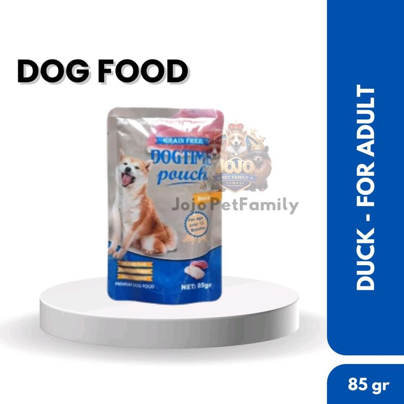 DOGTIME - POUCH 85 GR | MAKANAN ANJING - DOG FOOD | SNACK ANJING 2