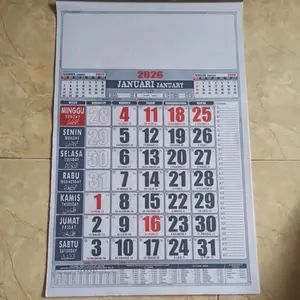 KALENDER 2026 ukuran 32x48 cm