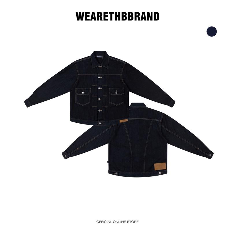 Áo khoác jeans denim “THBB RAW-INDIGO JACKET” / THBBRAND