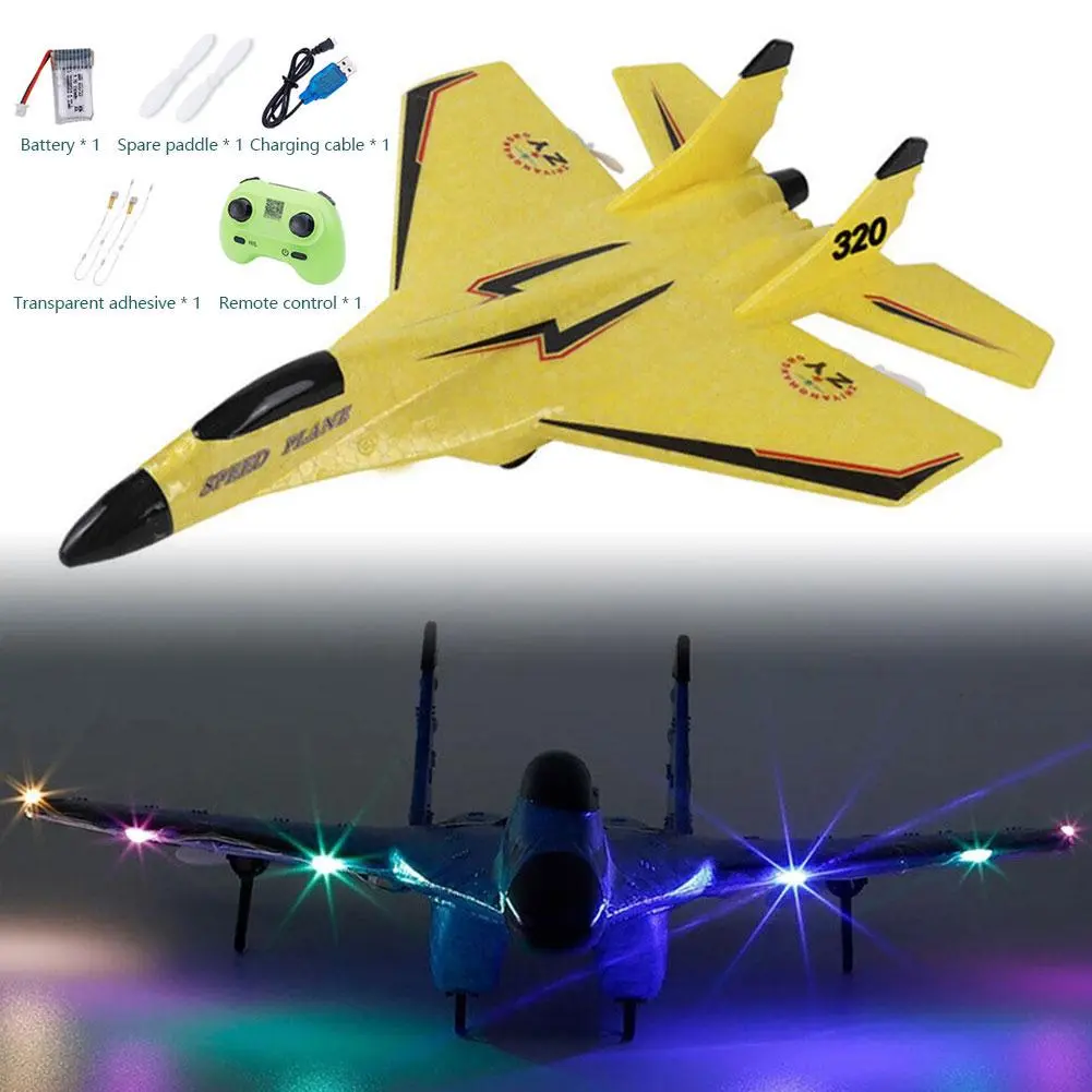 Foam RC Airplane Electric Remote Control Outdoor Toys For Boys Kids Combat Aircraft Gifts Funny H7K3