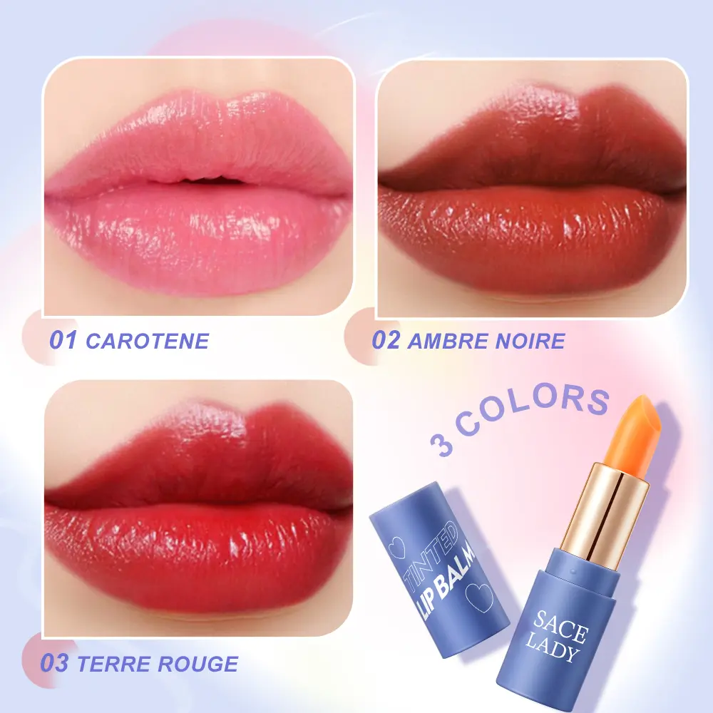 [COD] Son Môi SACE LADY Đổi Màu Chống Dính Lâu Trôi Không Thấm Nước Cosmetic 3.3g | BigBuy360 - bigbuy360.vn