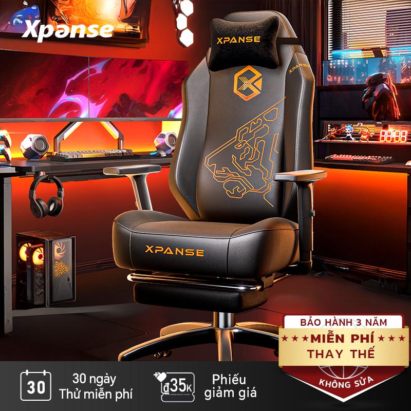 【ƯU ĐÃI MỚI Ghế Gaming Thêu Hổ Cơ Xpanse Ghế Công Thái Học & Xoay Văn Phòng | Da Nano Shield 3 năm bảo hành