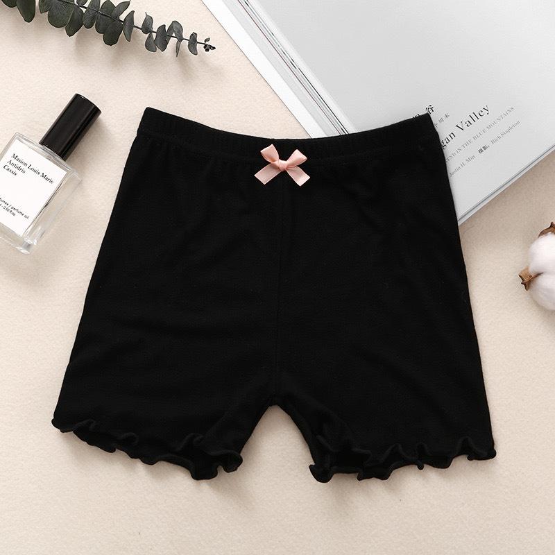 Product Introduction of Cute Bow Girls Shorts Safety Pants Underwear Children Spring Summer Short Underpants for 3-8 Years 11