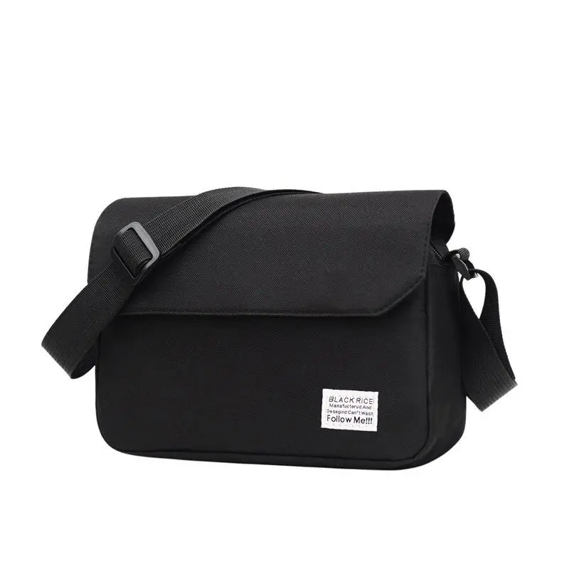 Tas Pria Fashion Kanvas Tas Tangan Santai Wanita Tas Selempang Bahu Messenger untuk Pria