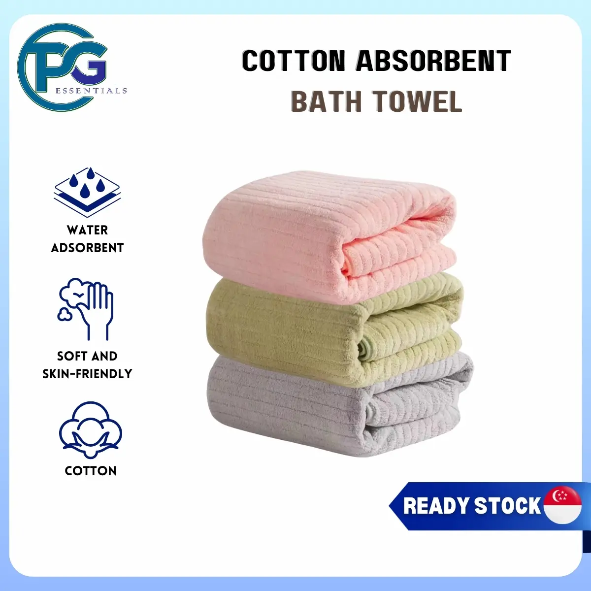 Comfy Cotton Absorbent Bath  Thick  Towel absorbent  towel