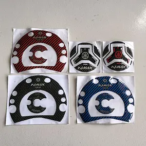 Stiker Timbul Spedometer+Tutup Kunci & Tutup Tangki Nmax Old