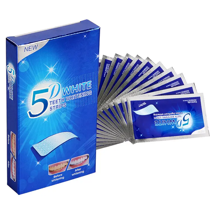 Miếng Dán Răng 5D Xuanbai, Loại Bỏ Màu Vàng Và Vết Bẩn, Hòa Tan Bụi Bẩn, Làm Sáng Và Sạch Răng Nhẹ Nhàng, Bảo Vệ Họng Mà Không Cần Axit, Chống Nhạy Cảm