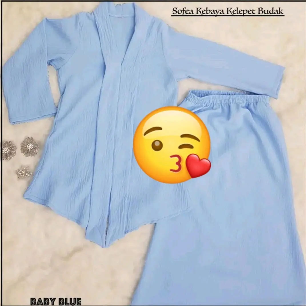 BAJU KABAYA BUDAk IRON LESS