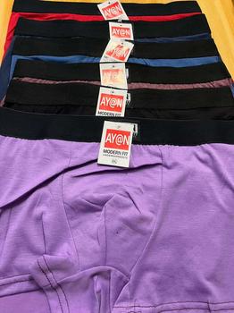 Product Review of AY@N/BENCLN Men's Boxer Briefs, 6 Pieces x39 Assorted Colors - High-Quality Cotton, Korean Improved Style, Elegant and Advanced - Socks, Stylish Menswear Lingerie Innerwear from 𝙼**️ 0