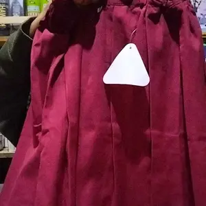SAEBAH Rok Rempel Panjang SD/MI Anak Perempuan Merah Coklat Pramuka Hitam Putih Klas 1-6 Umur 5-16Tahun Bahan Famatex Tidak Luntur Nyaman Dipakai Kualitas Terbaik Fashion