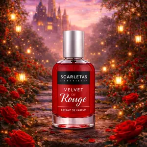 Scarletas Velvet of Rouge Extrait de Parfum - Parfum Eksklusif dengan Aroma Mewah dan Menawan