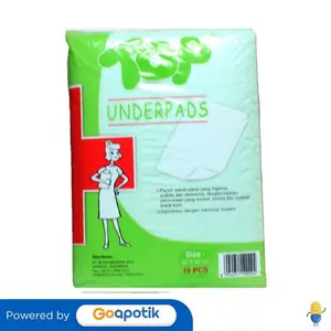TOP UNDERPADS 60 X 90 CM PACK 10 PCS