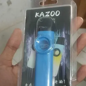 MUT Alat Hiburan Kazoo Plastik Tingkat Pemula yang Sederhana dan Menyenangkan untuk Semua Usia Mudah D