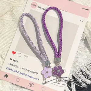Sparkling Flower Phone Chain / Wallet Strap / Bag strap/Gantungan Hape/Tali Lanyard Hp /Strap Gantungan HP