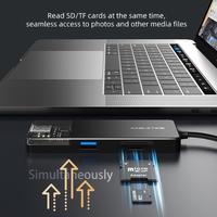 Gambar CABLETIME Multiport USB Hub USB-C USB C USB A 3.0 High Speed w/ Power for Windows Apple Mac Linux CB04B CB05B dari Mall IT Medan Kota Medan 3 Tokopedia