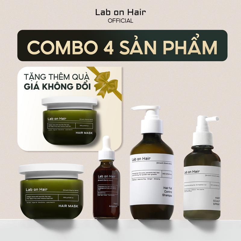   DEAl CHỈ CÓ TRÊN LIVESTREAM   Combo chăm sóc tóc toàn diện 4in1: dầu gội đầu  + kem ủ tóc + xịt dưỡng tóc + tinh chất dưỡng tóc. Hỗ trợ cải thiện tình trạng gẫy rụng. 