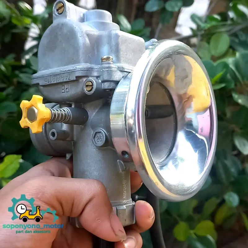 VELOCITY SUPER FLOW VELOSITI SF SUPERFLOW CORONG KARBU SUPER FLOW PWK 24 26 28 30 32 33 35 PE 24 26 28 30 Motorcycle 1