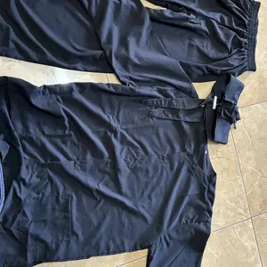 Setelan Pangsi Hitam dan Putih Lengkap Dengan Ikat Kepala