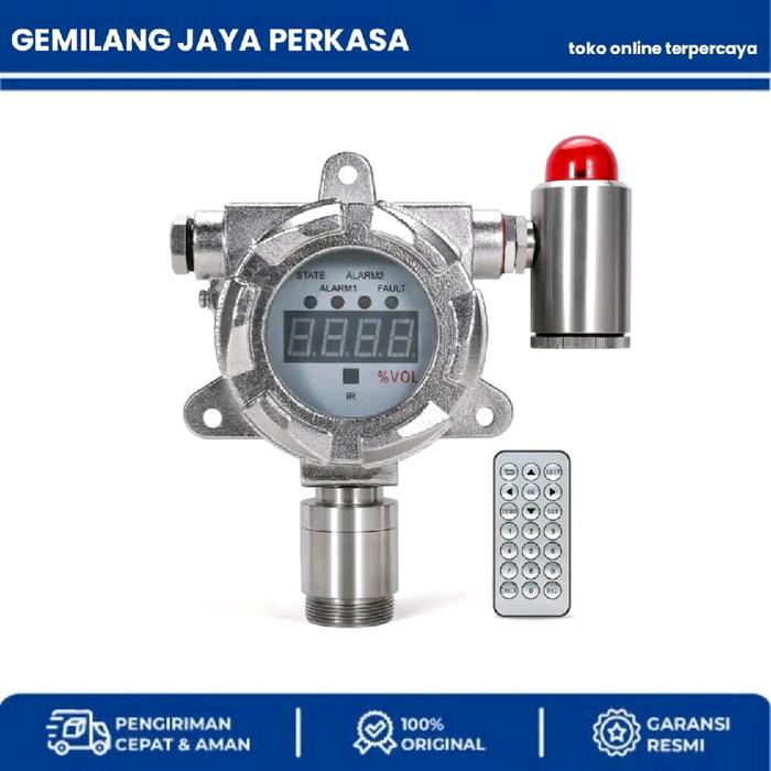 Jual Bosean Fixed Gas Detector Stainlees Steel BH60 EX (0-100%LEL ...