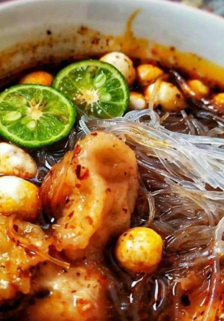 Tekwan Instan Kemasan Tekwan Lezat Tekwan Kuah dengan Rasa Pedas dan Manis Cocok untuk Camilan atau Makanan Utama Food Noodles Mie Goreng