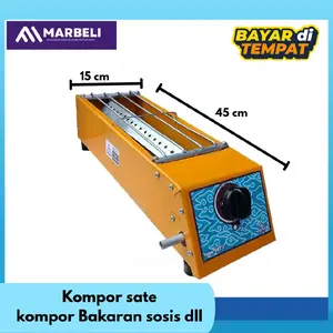 KOMPOR SATE KOMPOR GAS SATE PRAKTIS TANPA ARANG kompor sate portable