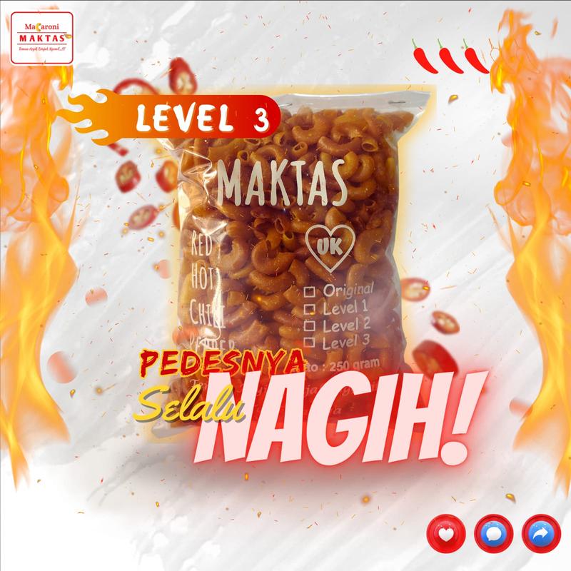 MAKARONI MAKTAS KEMASAN 1KG TERLARIS TERMURAH 3
