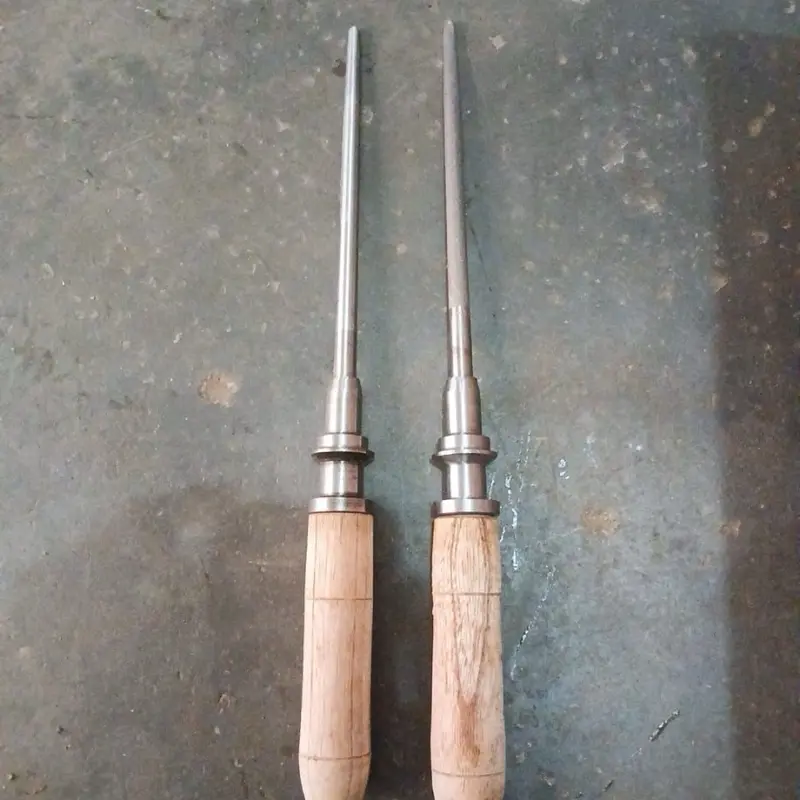 Stik asah kristal mengasah dengan cepet,mudah& lagak perlu pakai air Knife Baja 3