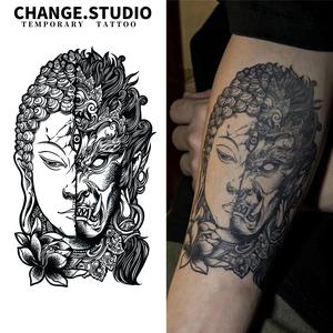 Hình Xăm Tạm Thời, Thiết Kế Tốt Và Ác, Không Thấm Nước Và Chống Trơn Trượt, Kéo Dài Trong 15 Ngày. Miếng Dán Hình Xăm