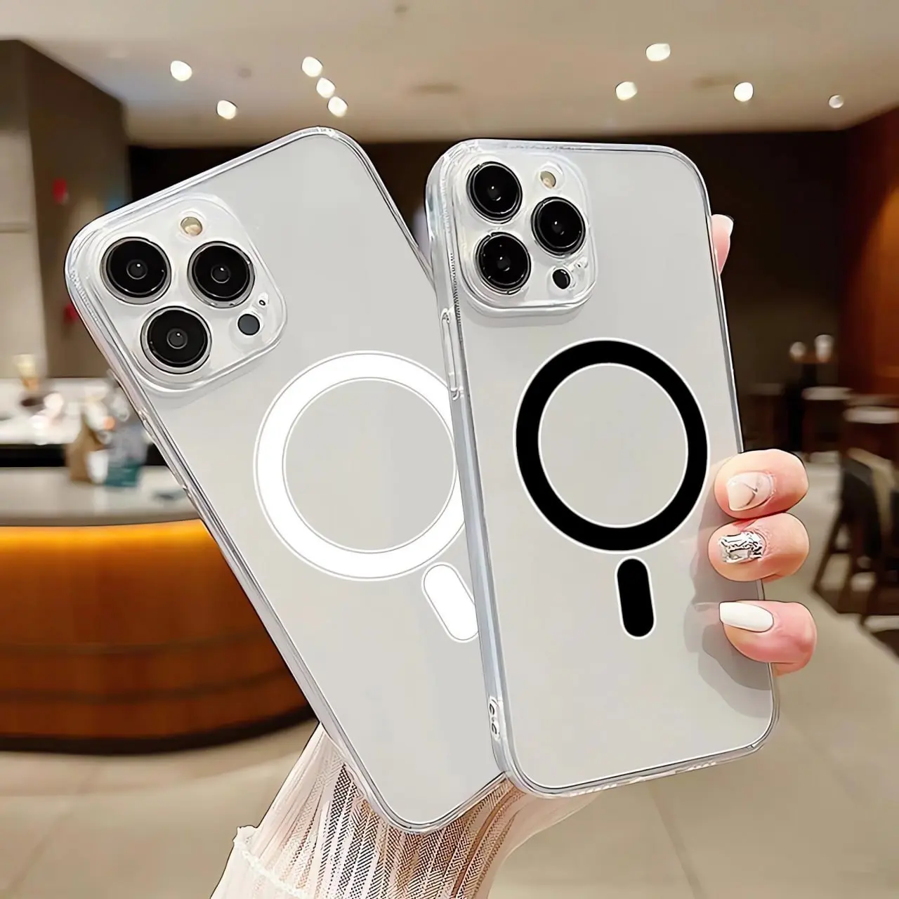 CC-03 Softcase Sillikon Clear Case Bening Casing Cocok Untuk Type Hp Realme C63 C51S Note 50 C53 C55 C31 C20 C11 2021 C30s C17 C35 C31 C12 A1K MOTIF MAGSAFE Case Lentur