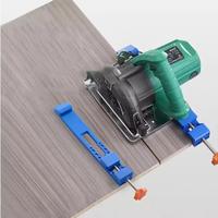 Gambar BITCBae 295mm Circular Saw Base Guide Memberikan panduan yang stabil dan lurus; rel pemandu dasar mesin pemotong - Blue-295MM dari 76 RIDER & Logo Kota Cirebon 4 Tokopedia