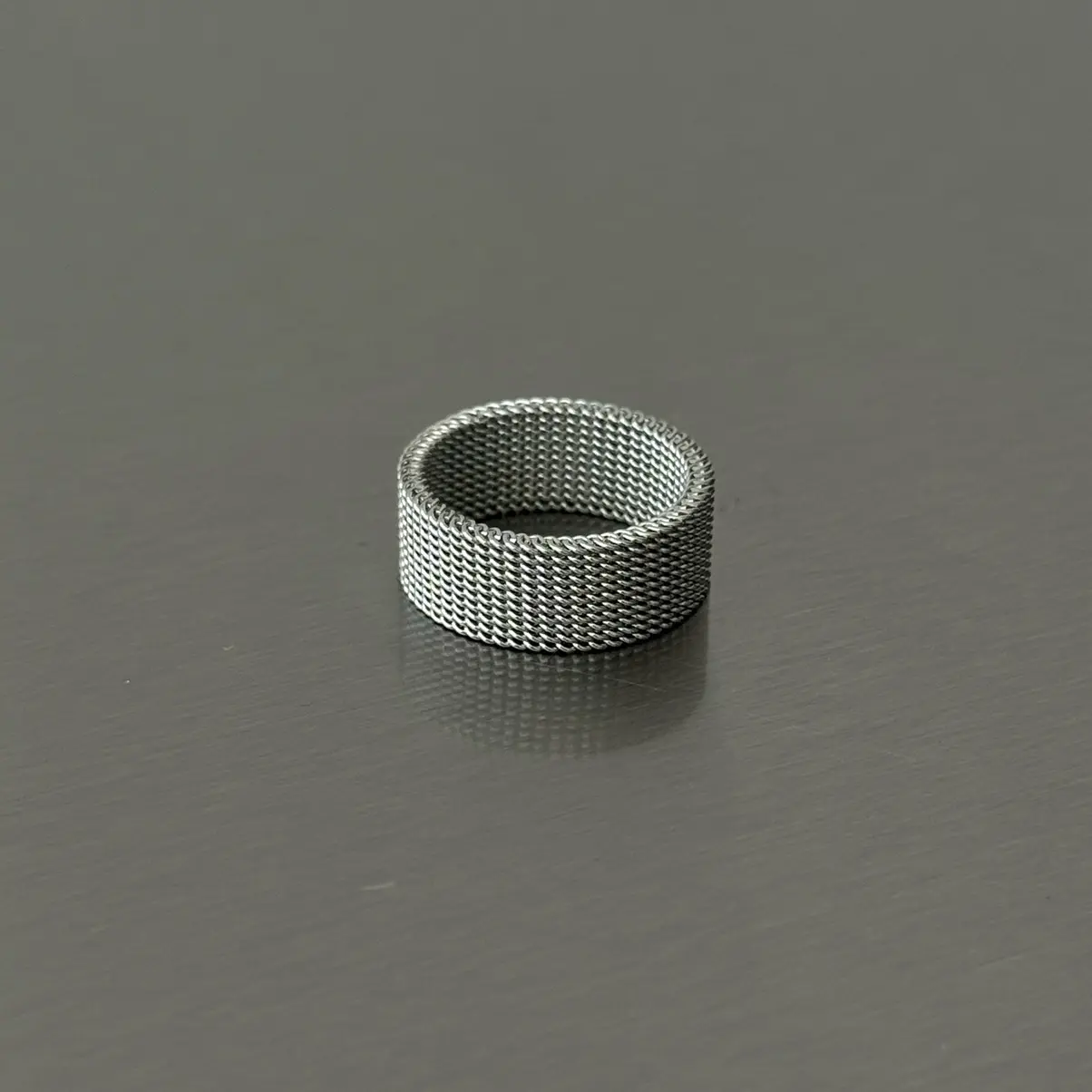 ￼‪ SKYMED - Flexure Ring  / Cincin pria wanita stainless steel simple anti karat / Cincin vintage