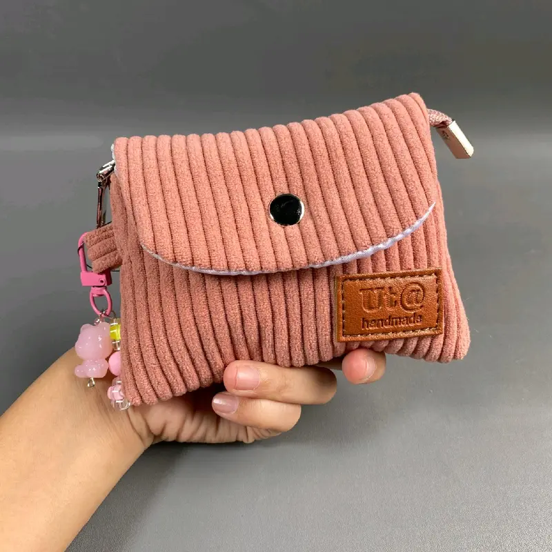 UmahNun_Dompet Koin  Wanita Launa by Uta bahan Corduroy 8