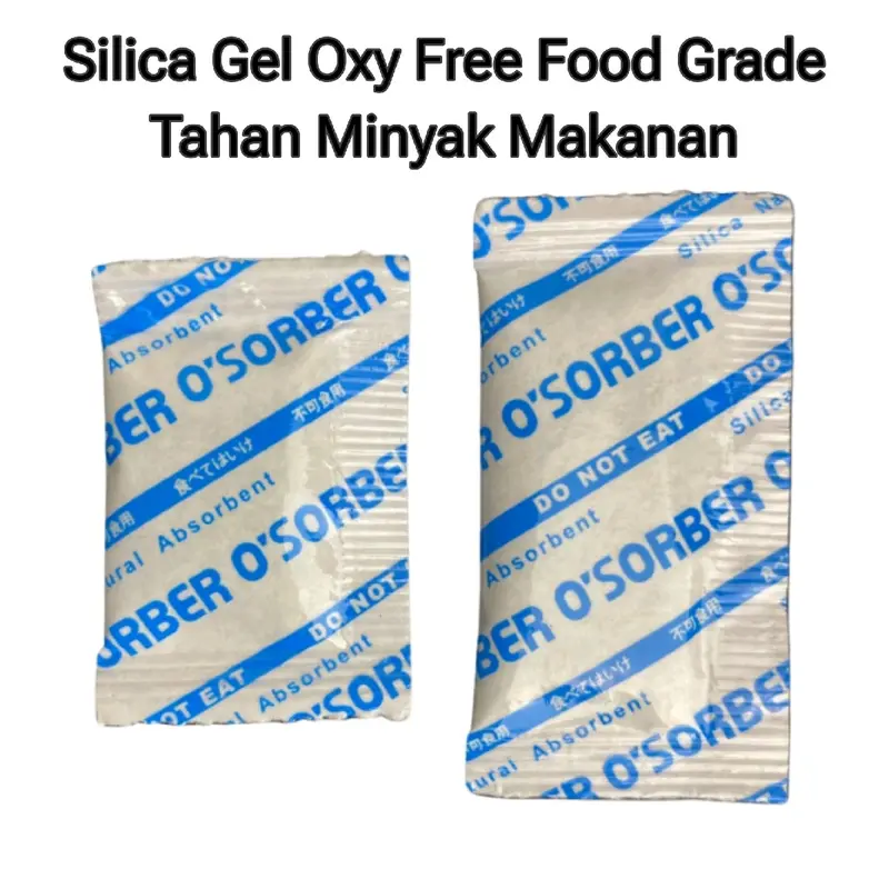 1 Kg Silica Gel Oxy Free Food Grade Tahan Minyak Makanan 1