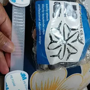 Bed Sheet Sprei Jepitan Sprei Besi Bed Sheet Grip Sprei Set Pengait Sprei Pengunci Seprei Jepitan