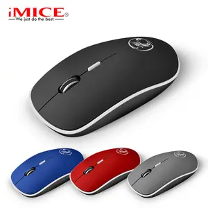 Imice Factory Wholesale Mute Wireless Mouse Business Office 4-Button Wireless Game Mouse Silent Switch - 14:10