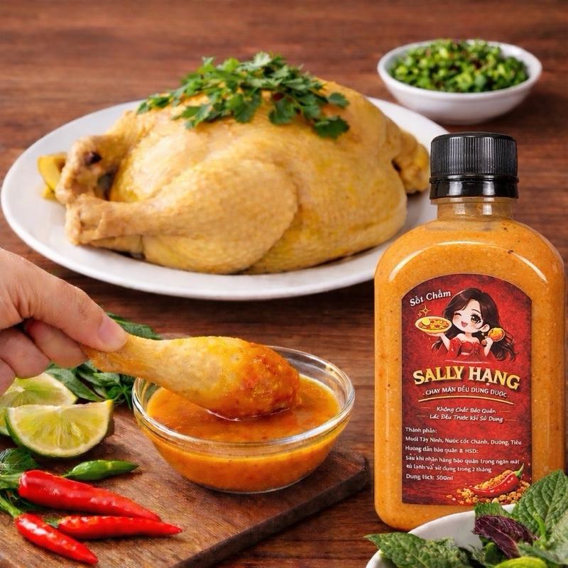 Sốt Chấm Sally - Ngon Mê Ly - Chua Ngọt Cay Vừa 300ml - Chay / Mặn Đều Dùng Được