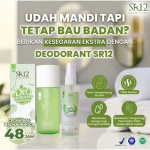 Deodorant Spray Extra Tawas Cegah Bau Badan & Ketiak