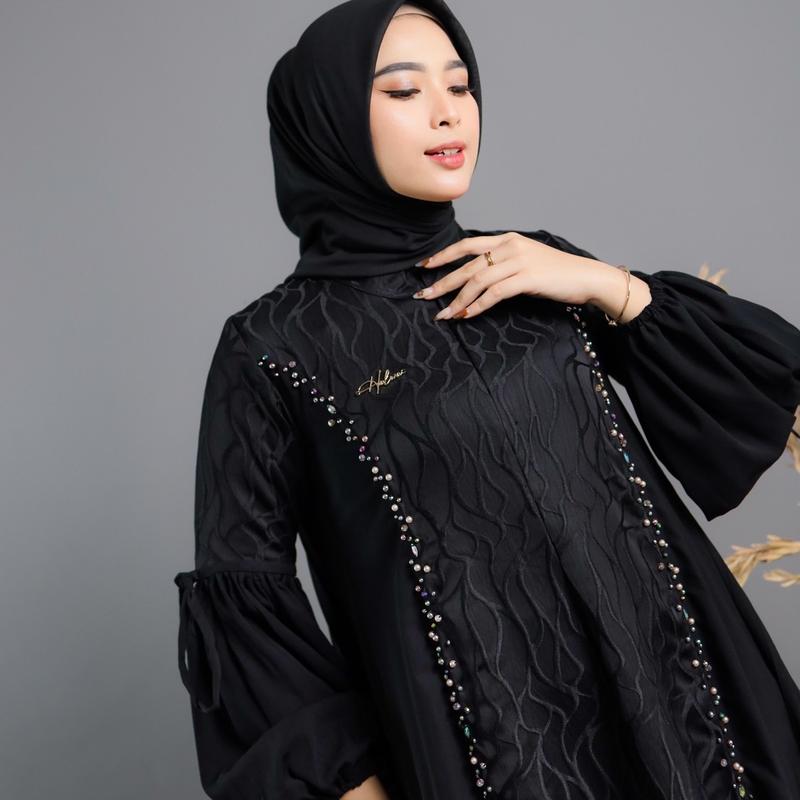 Syarqia dress by halwa apparel agen resmi 4