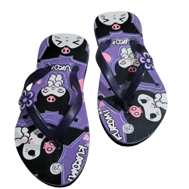 Sandal Anak Perempuan Kekinian Teplek Kuromi