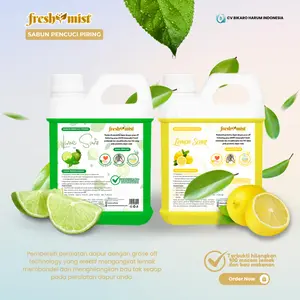 Sabun cuci piring FRESH MIST 1 liter ph 7 busa melimpah