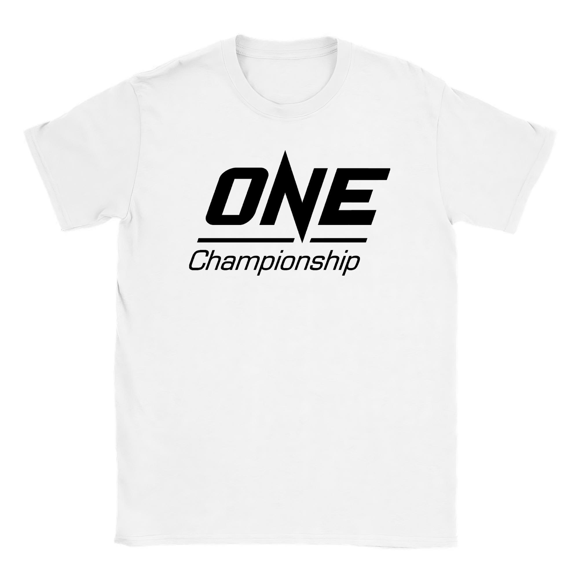 (จัดส่งที่รวดเร็ว)  พร้อมส่ง T-Shirt   Unisex One championship Others นุ่มและสบาย ต้นฤดูใบไม้ผลิ ต้น